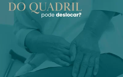 Deslocamento da prótese de quadril